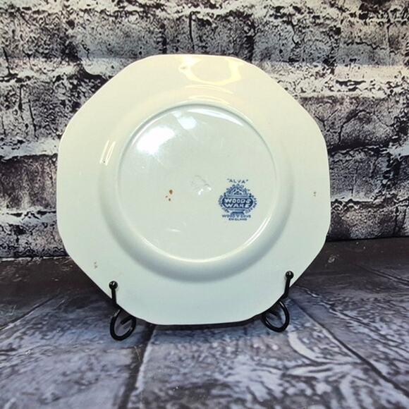 Vintage Alva Dinner Pate by Wood & Sons Ware Made in England - Picture 2 of 4